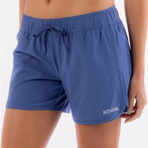 Rip Curl Women's 5'' Friendly Boardshorts, Blue, Size Large, NWT